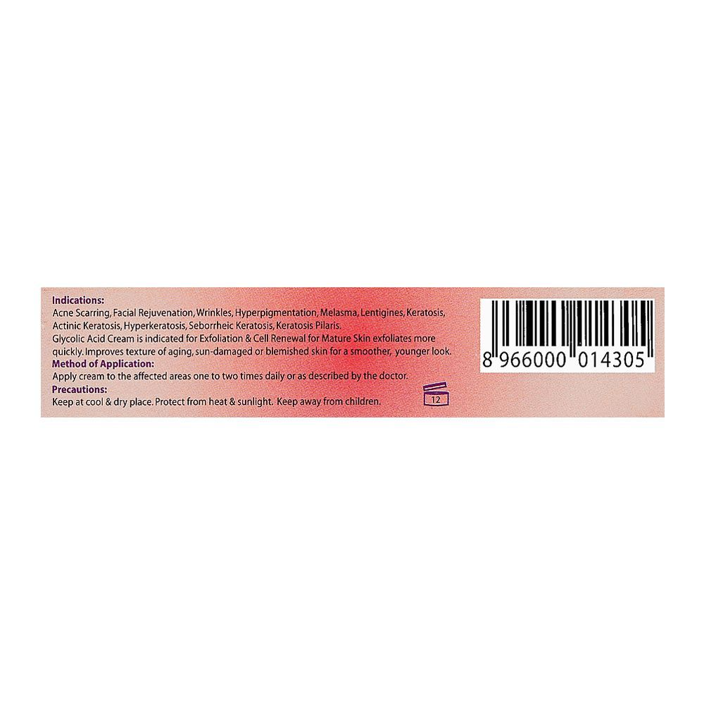 Alphaglow 10% Glycolic Acid Cream, 25g - Image 2