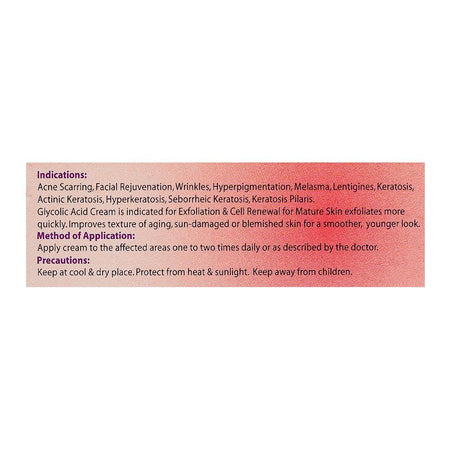 Alphaglow 10% Glycolic Acid Cream, 25g - Image 3