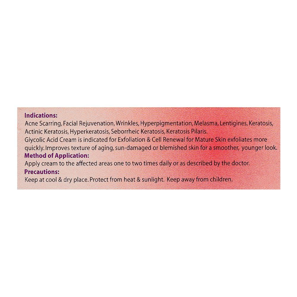 Alphaglow 10% Glycolic Acid Cream, 25g - Image 3