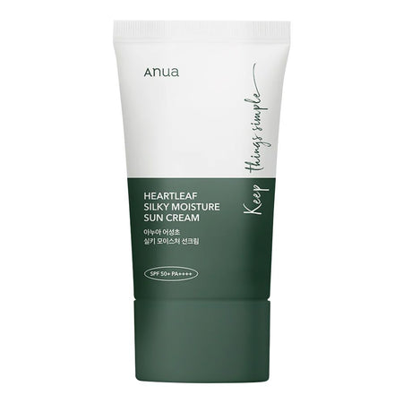 Anua Heartleaf Silky Moisture Sun Cream, SPF-50+, PA+++, 50ml - Main Image