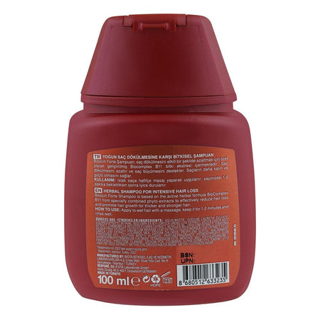 Bioxcin Forte Herbal Shampoo, For Intensice Hair Loss, 100ml - Image 2