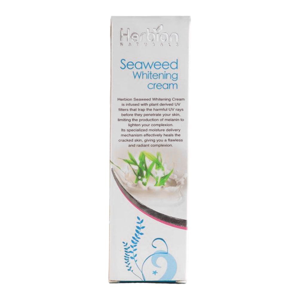 Herbion Naturals Seaweed Skin Whitening Cream, 25g - Image 2