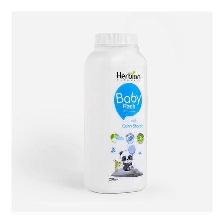 Herbion Naturals Talcum-Free Baby Rash Powder With Corn Starch, 200g - Image 3
