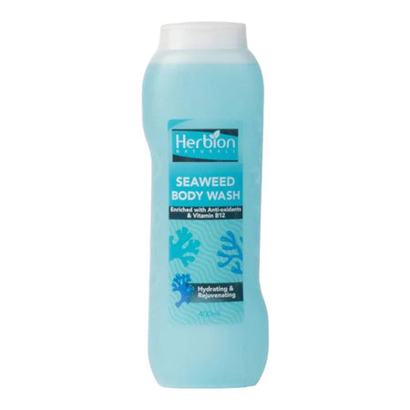 Herbion Naturals Hydrating & Rejuvenating Seaweed Body Wash, Paraben Free, 400ml - Main Image