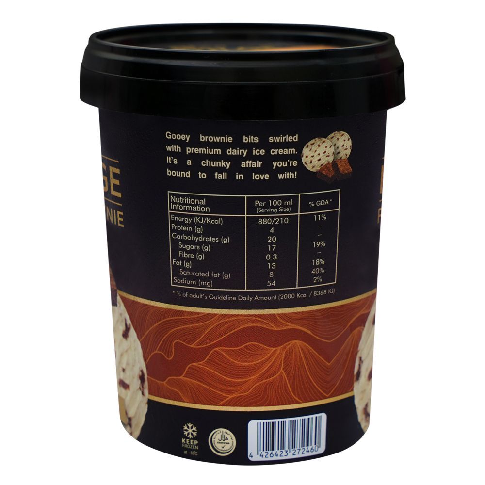 Hico Indulge Arabica Coffee & Cookies Ice Cream, 500ml - Image 2