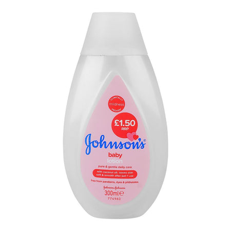 Johnson's Pure & Gentle Dailu Care Baby Lotion, Italy, 300ml - Main Image