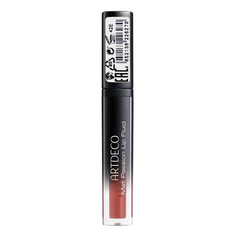 Artdeco Mat Passion Lip Fluid, Non-Sticky, Vegan, Paraben Free, 3ml, 51 - Burnt Rose - Image 2