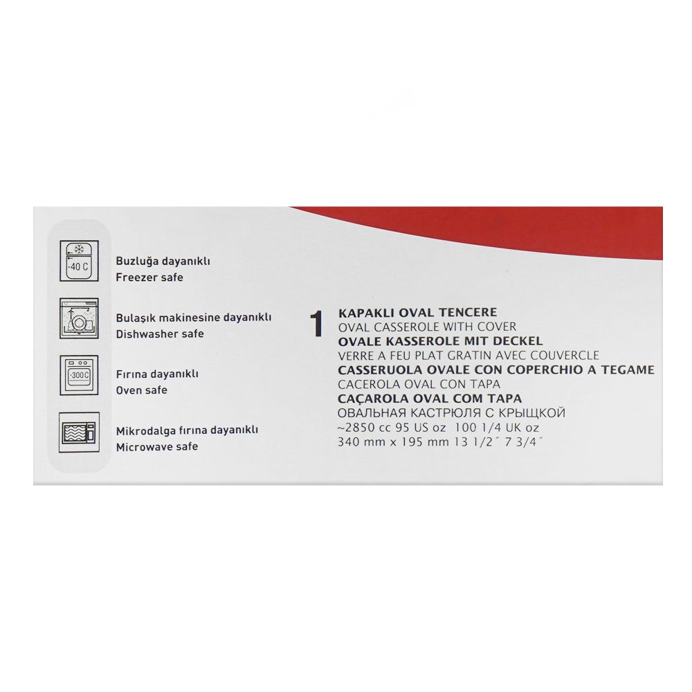 PSB Borcam Oval Casserole With Cover, 59072 - Image 5