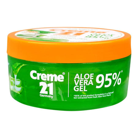 Creme 21 95% Aloe Vera Gel With Vitamin E & C For Face, Body And Hands, 300ml - Image 2