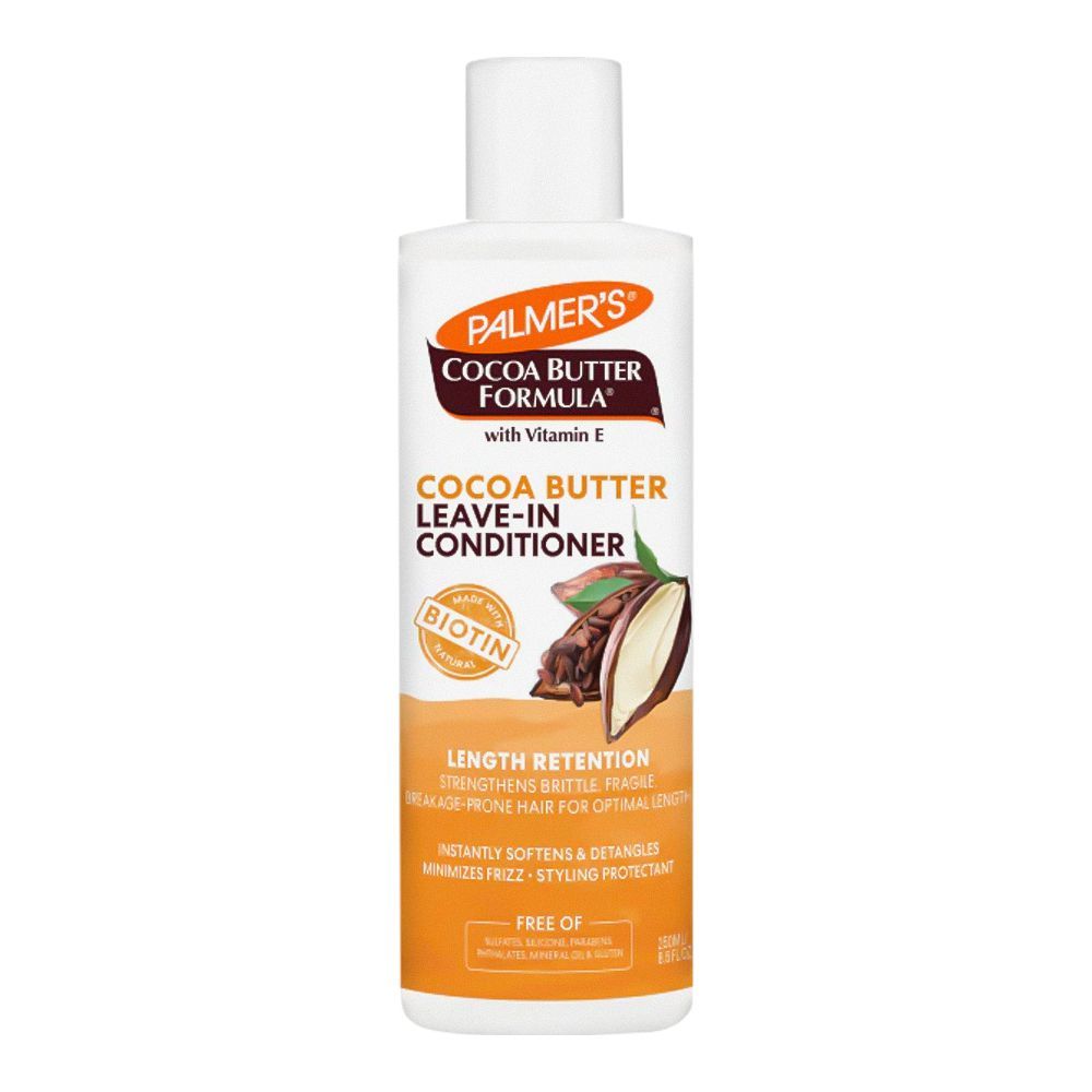 Palmer's Leave-In Conditioner With Cocoa Butter and Vitamin E, Cruelty, Parabens and Sulfate Free, 250ml - Main Image