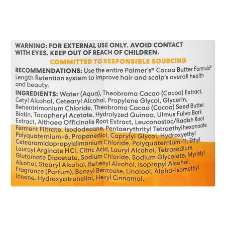 Palmer's Leave-In Conditioner With Cocoa Butter and Vitamin E, Cruelty, Parabens and Sulfate Free, 250ml - Image 3