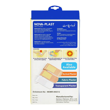 Herbion Nova-Plast Transparent Plaster, 19mm x 72mm, 100-Pack - Image 2