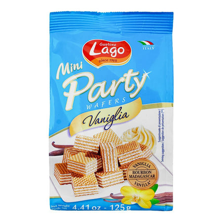 Lago Mini Party Vanilla Cream Wafers, 125g - Main Image