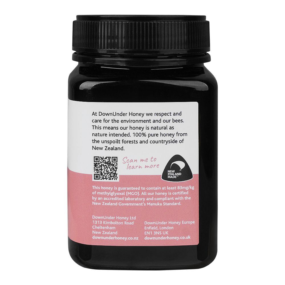 Down Under Honey Manuka Multifloral, MGO-83+, 500g - Image 2