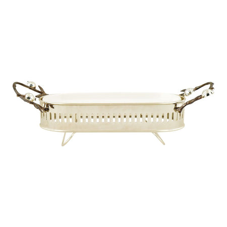 Alpen Berg Serving Dish, Small, Orchid Silver, WB1180 - Main Image