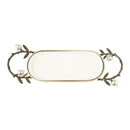 Alpen Berg Serving Dish, Small, Orchid Silver, WB1180 - Image 3