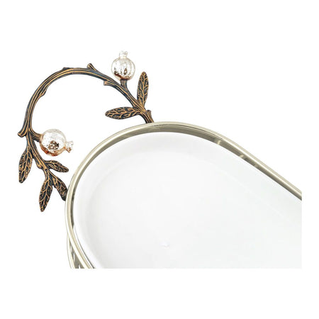 Alpen Berg Serving Dish, Small, Orchid Silver, WB1180 - Image 5