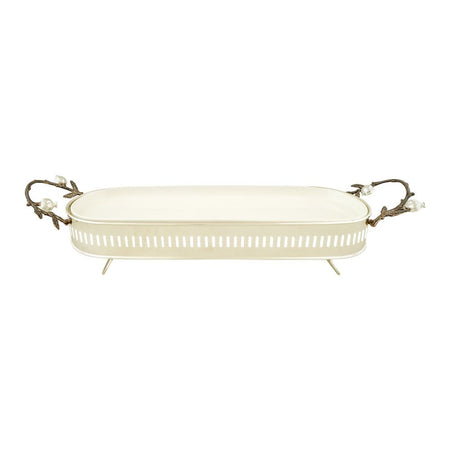 Alpen Berg Serving Dish, Large, Orchid Silver, WB1188 - Image 2