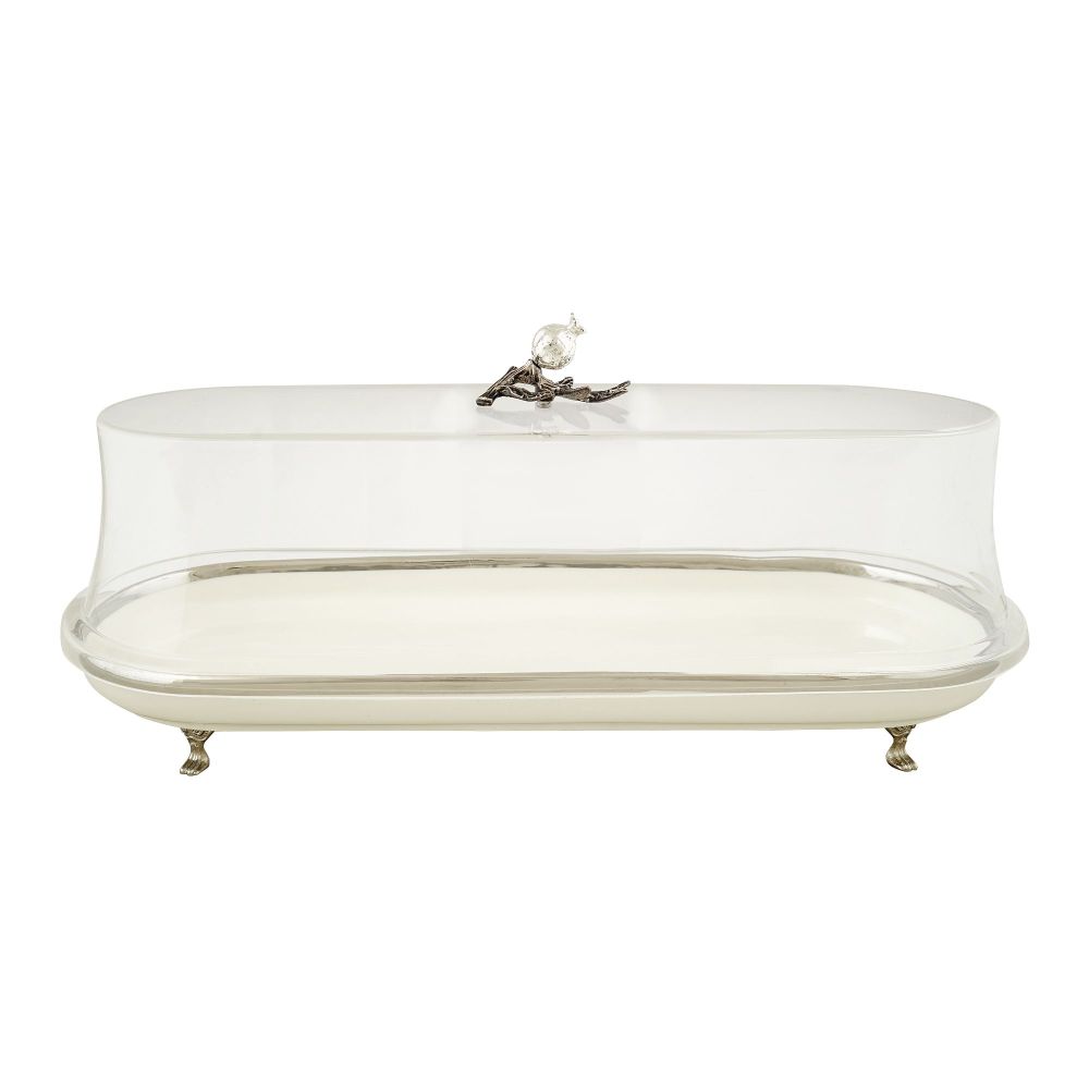 Alpen Berg Ceramic Serving Dish with Lid, WB1380 - Image 2