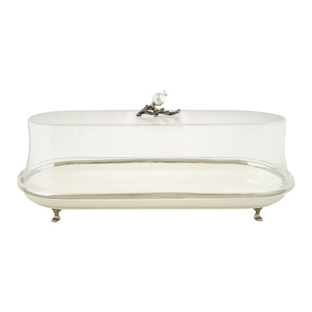 Alpen Berg Ceramic Serving Dish with Lid, WB1380 - Image 2