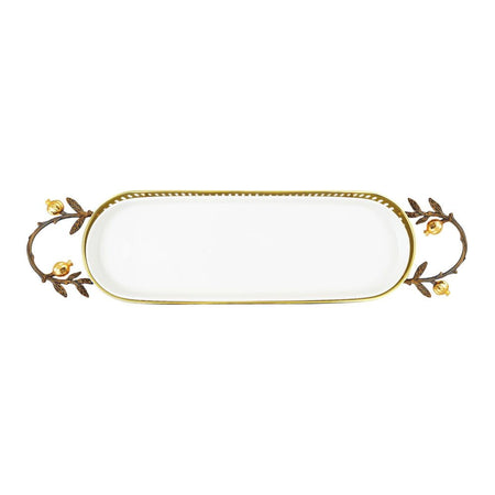 Alpen Berg Serving Dish, Large, Orchid Gold, WB1185 - Image 3