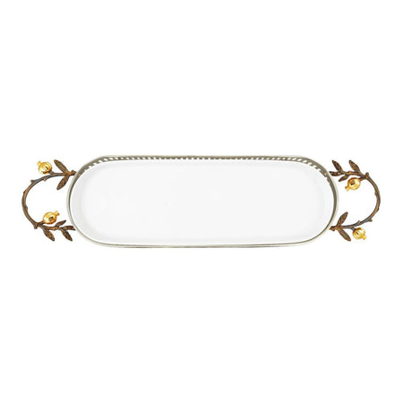 Alpen Berg Serving Dish, Large, Orchid Silver, WB1187 - Image 3