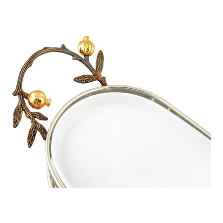 Alpen Berg Serving Dish, Large, Orchid Silver, WB1187 - Image 4