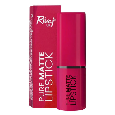 Rivaj UK Pure Matte Lipstick, Non-Drying Formula, 12 - Image 2