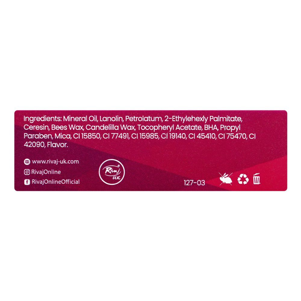 Rivaj UK Pure Matte Lipstick, Non-Drying Formula, 12 - Image 3