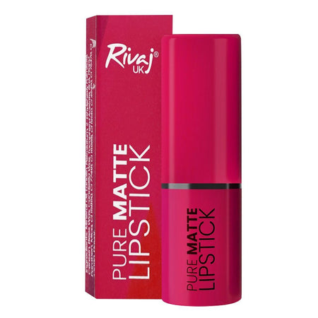 Rivaj UK Pure Matte Lipstick, Non-Drying Formula, 13 - Image 2