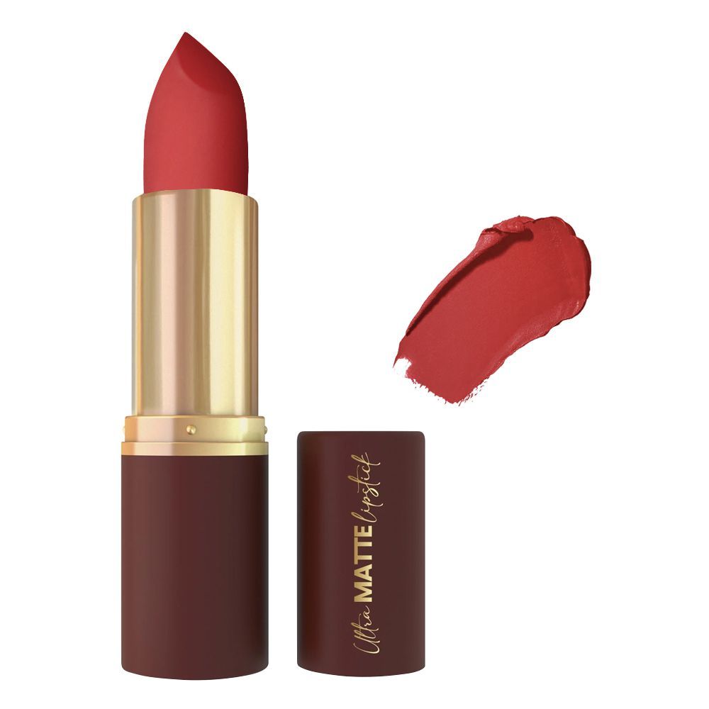 Rivaj UK Ultra Matte Lipstick, No-budge formula,  04 - Main Image