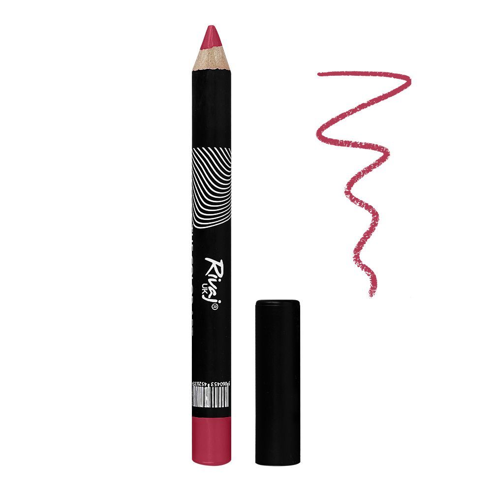 Rivaj UK The Color Art Long Lasting Waterproof Lipstick Pencil, 33 Fire Brick - Main Image