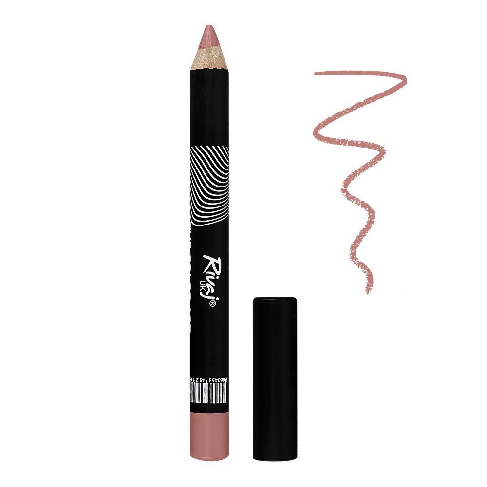Rivaj UK The Color Art Long Lasting Waterproof Lipstick Pencil, 40 Reddle - Main Image