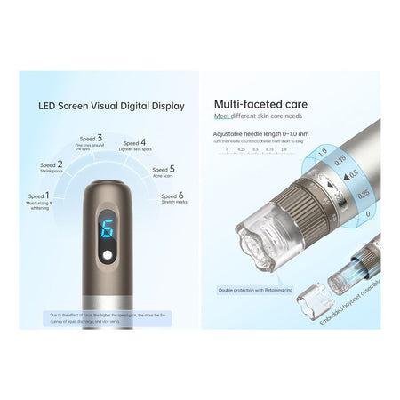 Dr. Pen Hydra Pen Microneedle System, Dermapen Microneedling Device, H3 - Image 4