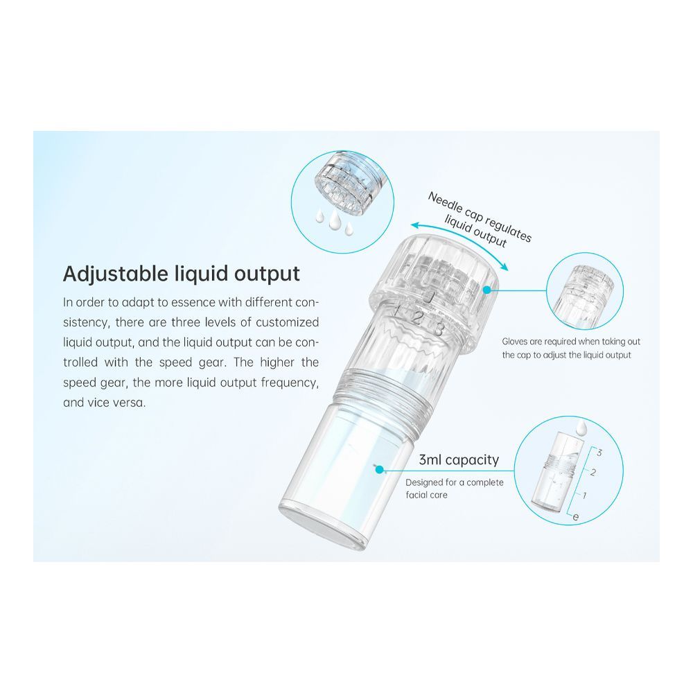 Dr. Pen Hydra Pen Microneedle System, Dermapen Microneedling Device, H3 - Image 5