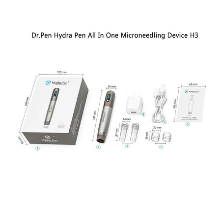 Dr. Pen Hydra Pen Microneedle System, Dermapen Microneedling Device, H3 - Image 8