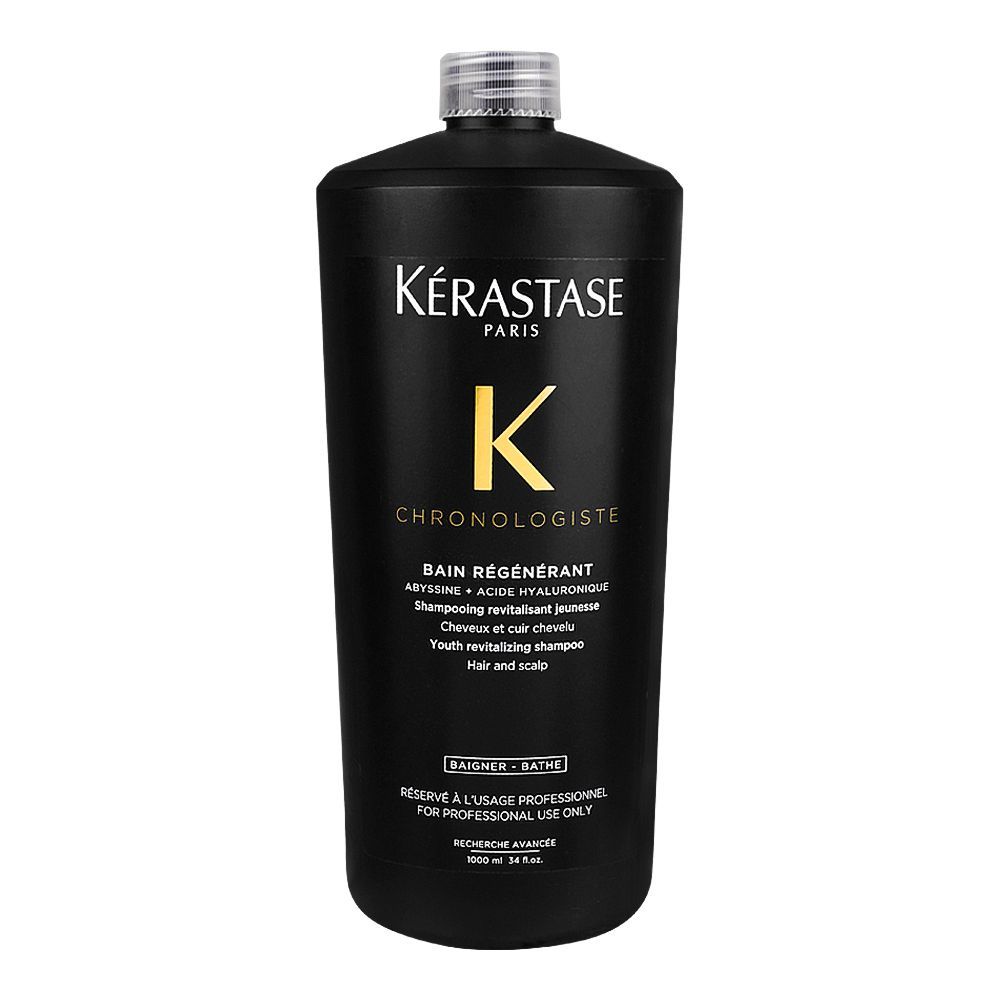 Kerastase Chronologiste Bain Regenerant Shampoo, For Hair And Scalp, 1000ml - Main Image