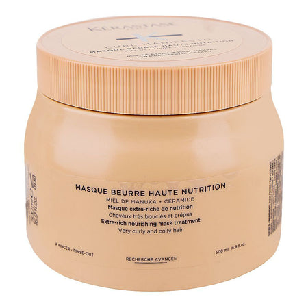 Kerastase Curl Manifesto Beurre Haute Nutrition Hair Mask, For Curly and Coily Hair, 500ml - Image 2