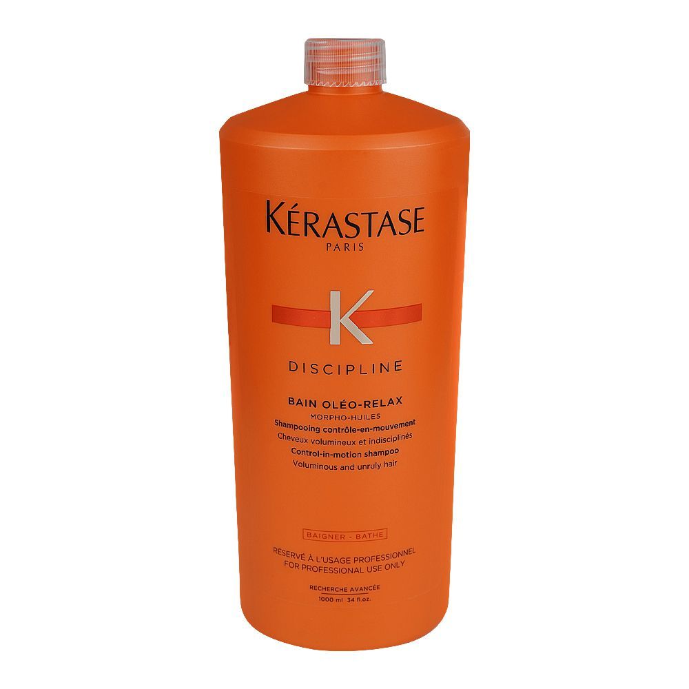 Kerastase Discipline Bain Oleo-Relax Shampoo, For Frizzy and Unruly Hair, 1000ml - Main Image