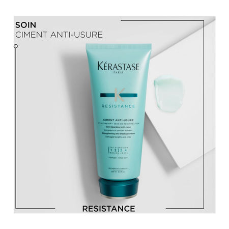 Kerastase Resistance Ciment Anti-Usure and Anti-Breakage Conditioner, For Thinning and Weak Hair, 200ml - Main Image