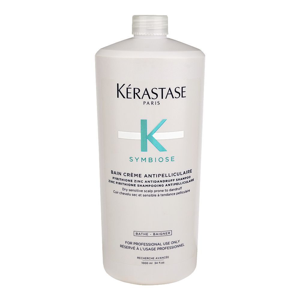 Kerastase Symbiose Bain Creme Anti-Pelliculaire and Anti-Dandruff Shampoo, For Hair and Scalp, 1000ml - Main Image