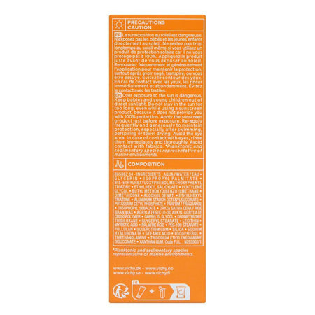 Vichy Capital Ideal Soleil SPF-50+ Velvety Face Sun Cream, For Sensitive Skin, 50ml - Image 3