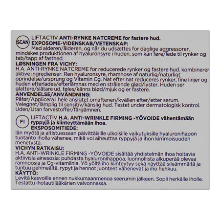 Vichy LiftActiv Anti-Wrinkle Night Cream, For All Skin Types, 50ml - Image 3