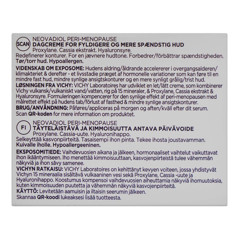 Vichy Neovadiol Redensifying Plumping Day Cream, For All Skin Types, 50ml - Image 4