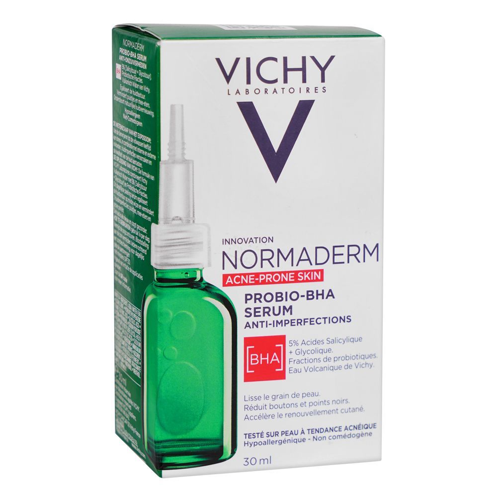 Vichy Normaderm Probio-Bha Anti-Imperfections Serum, For Oily Acne-Prone Skin, 30ml - Main Image