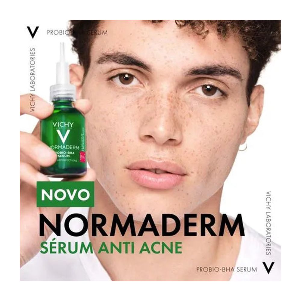 Vichy Normaderm Probio-Bha Anti-Imperfections Serum, For Oily Acne-Prone Skin, 30ml - Image 4