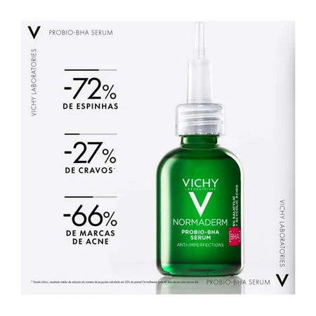 Vichy Normaderm Probio-Bha Anti-Imperfections Serum, For Oily Acne-Prone Skin, 30ml - Image 8