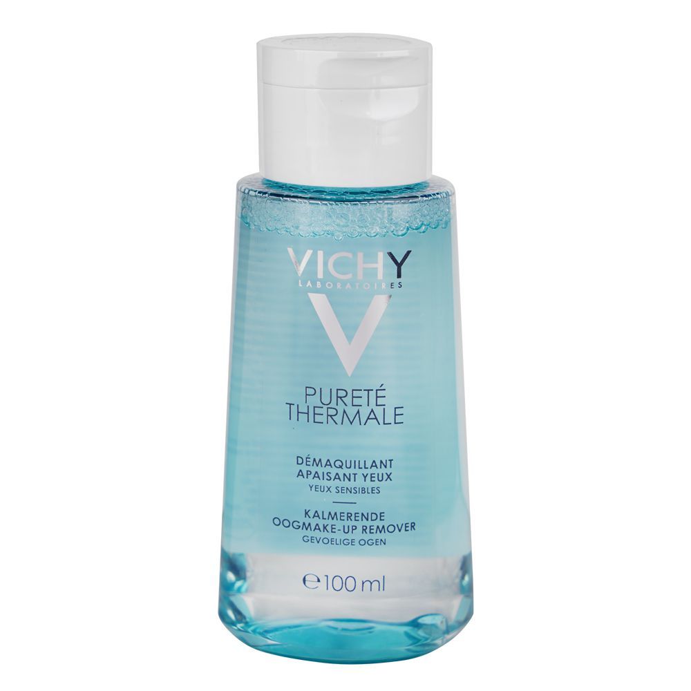 Vichy Purete Thermale Soothing Eye Make-up Remover, For Sensitive Eyes, 100ml - Main Image