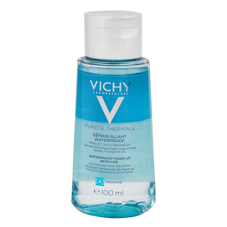 Vichy Purete Thermale Waterproof Eye Make-up Remover, For Sensitive Eyes, 100ml - Main Image