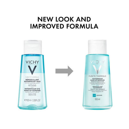 Vichy Purete Thermale Waterproof Eye Make-up Remover, For Sensitive Eyes, 100ml - Image 7